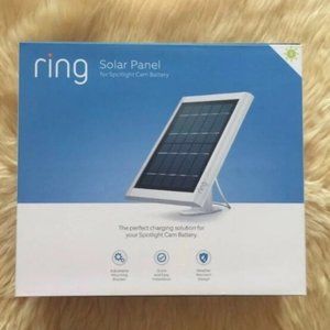 Ring solar panel